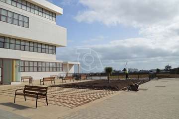 Visita al nuevo edificio administrativo de El Cubillo (Foto TA)